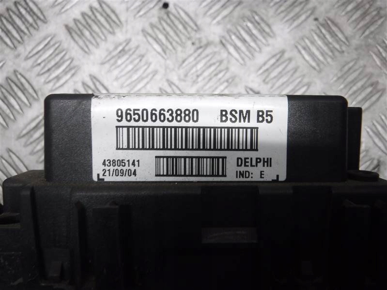 фото №4, Модуль bsm peugeot 307