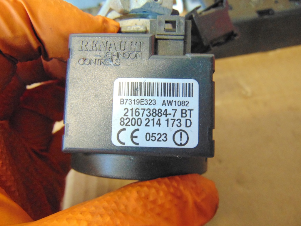 фото №3, Набор стартовый иммобилайзер renault modus lift 1,2 europa