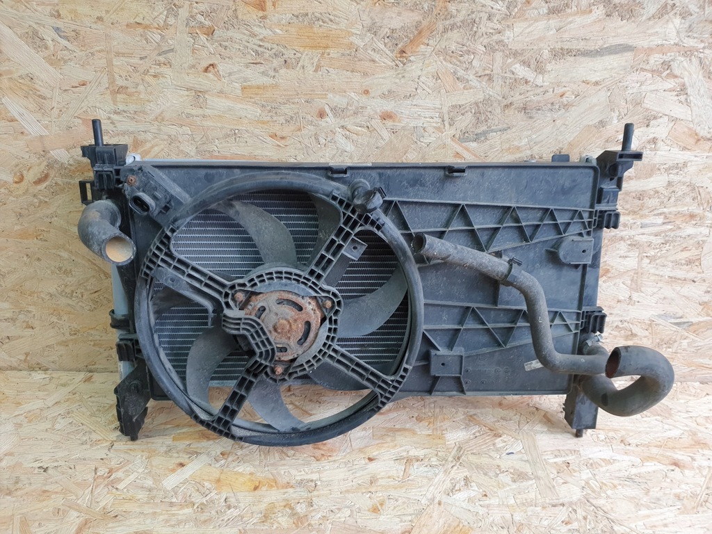 фото №6, Fiat qubo fiorino радіатор вентилятор кондиціонер 1.3 d