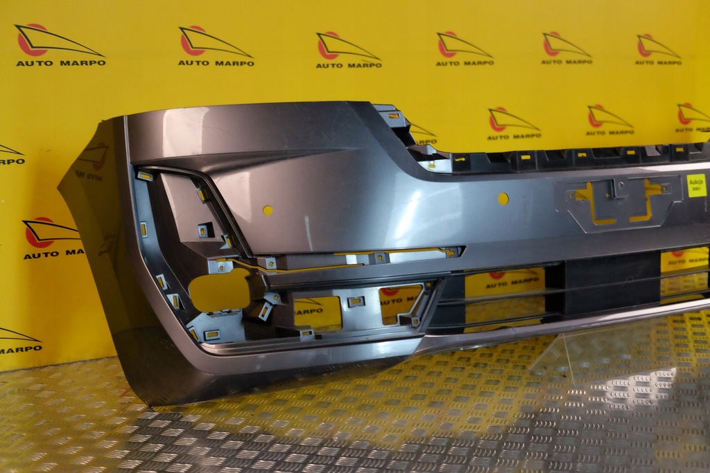 фото №8, Nissan patrol y62 2019 2020- бампер перед