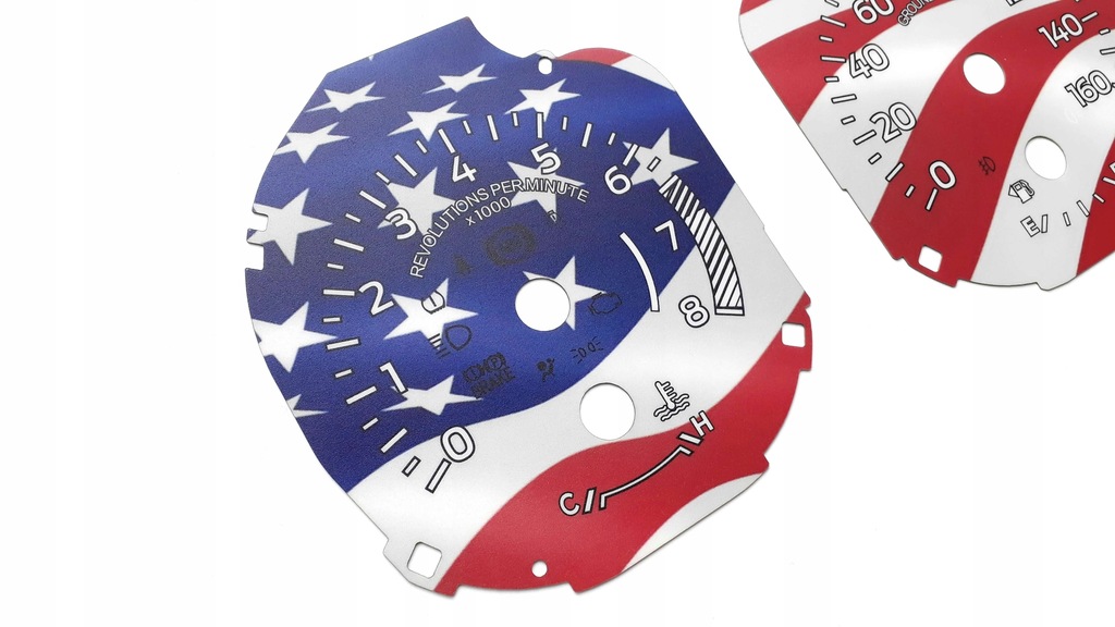 фото №6, Ford mustang usa custom тормозные диски спидометра приборы