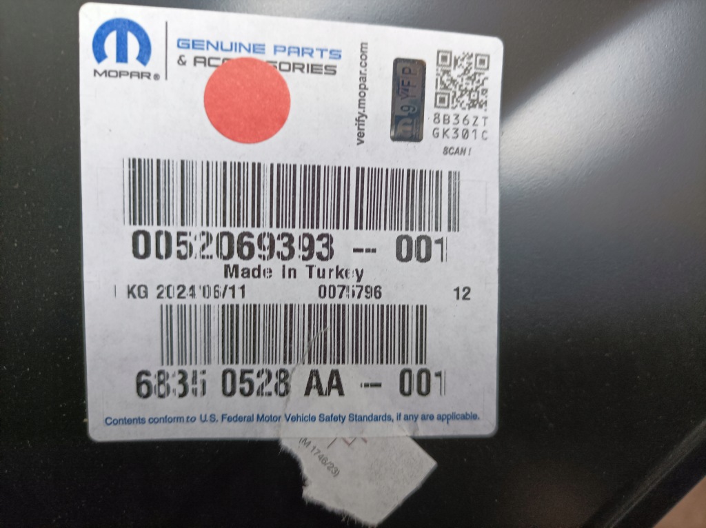 Fiat tipo 2 универсал 15- крыло  обшивка задняя задний правый  новый оригинал Доставка