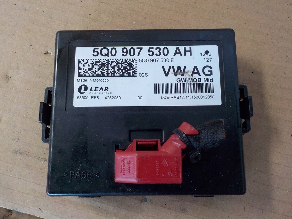 фото №1, Skoda octavia iii модуль шлюз 5q0907530ah