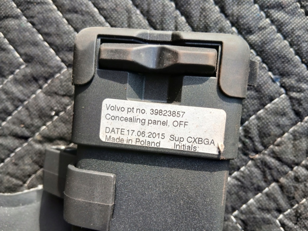 фото №7, Шторка багажника 39823857 volvo xc60 lift 2015r w-wa