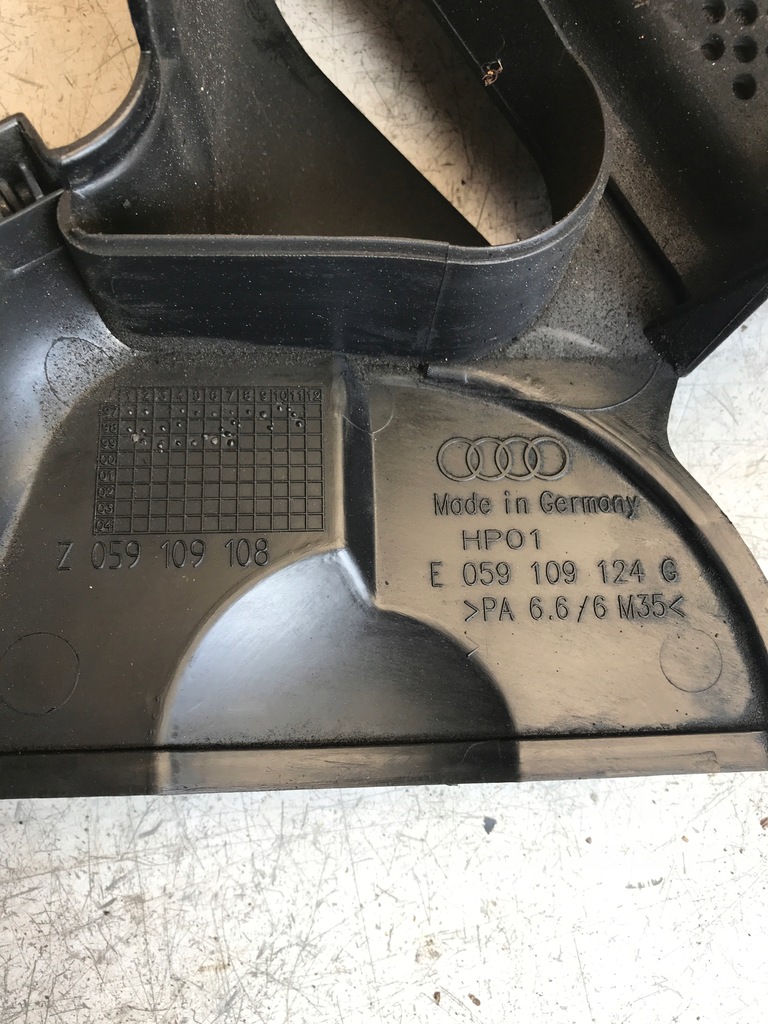 фото №4, Корпус защита распределительного вала audi a6 c5 059109124g