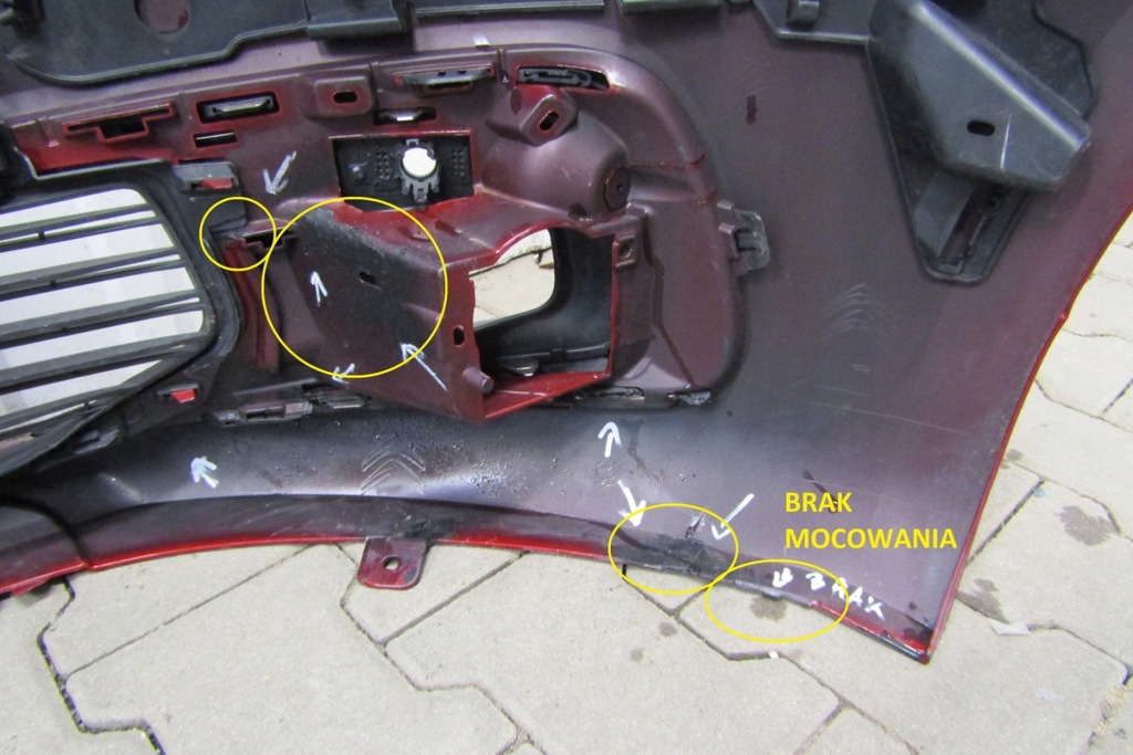 фото №11, Бампер перед citroen c4 picasso 2 ii lift 16-20