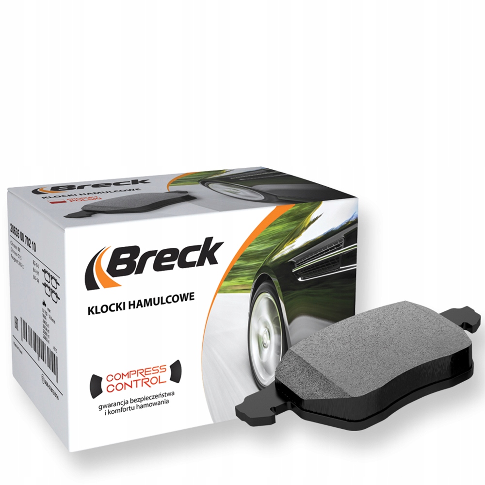 фото №6, Гальмівні колодки ham задня breck audi a2 1.6 fsi 110km 81kw