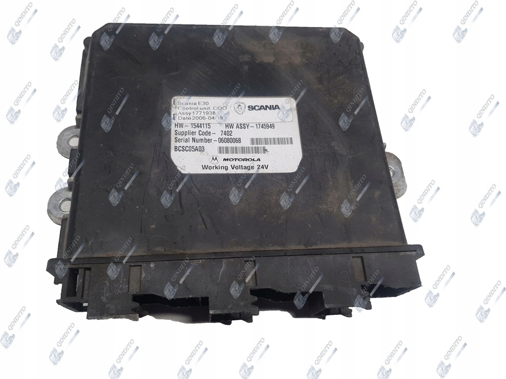фото №1, Блок управления кассета координатор coo scania r 1771938