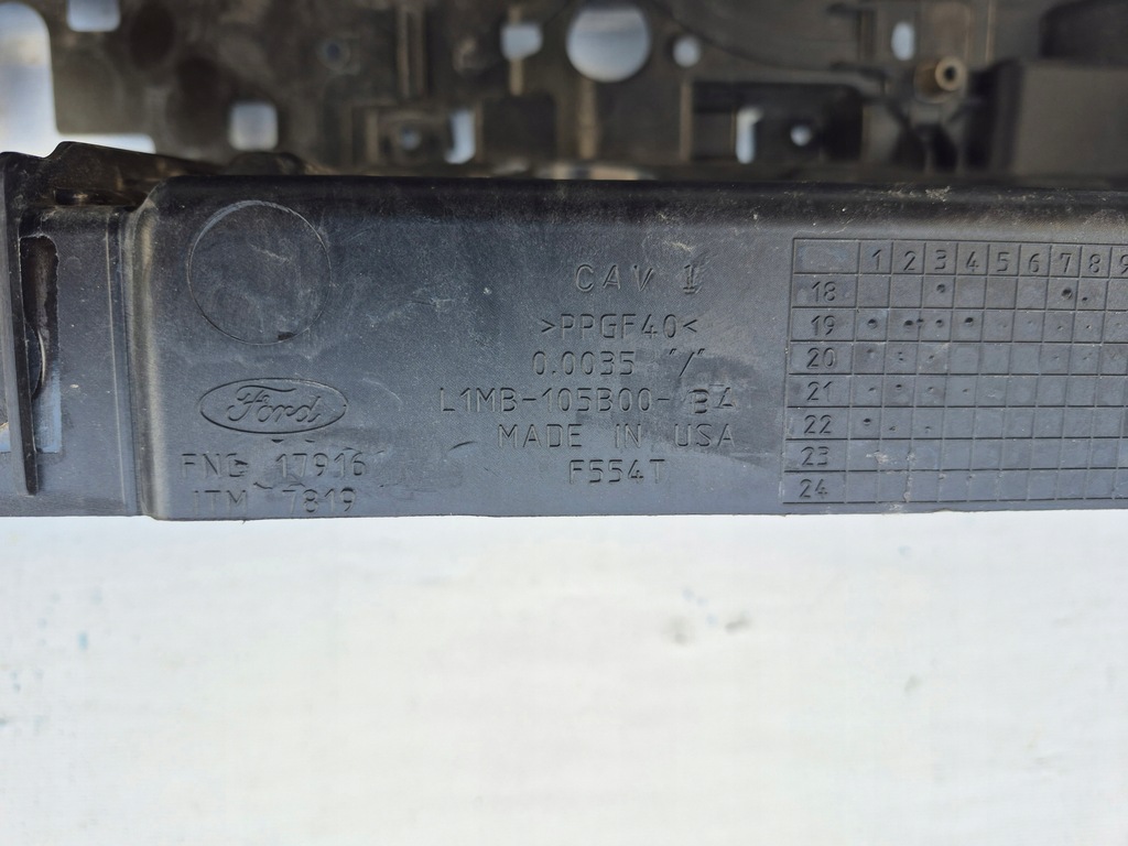 фото №9, Pas передний усилитель шторка жалюзи ford explorer vi l1mb-105b00