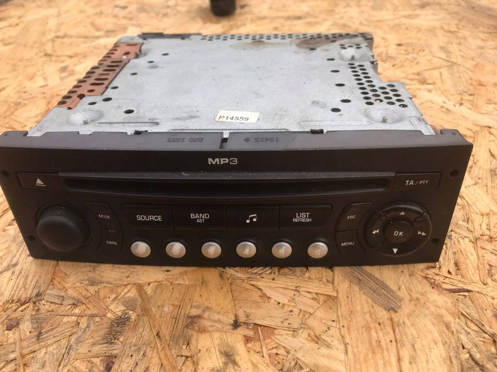 фото №1, Радио cd citroen c5 iii mp3 96660454xt