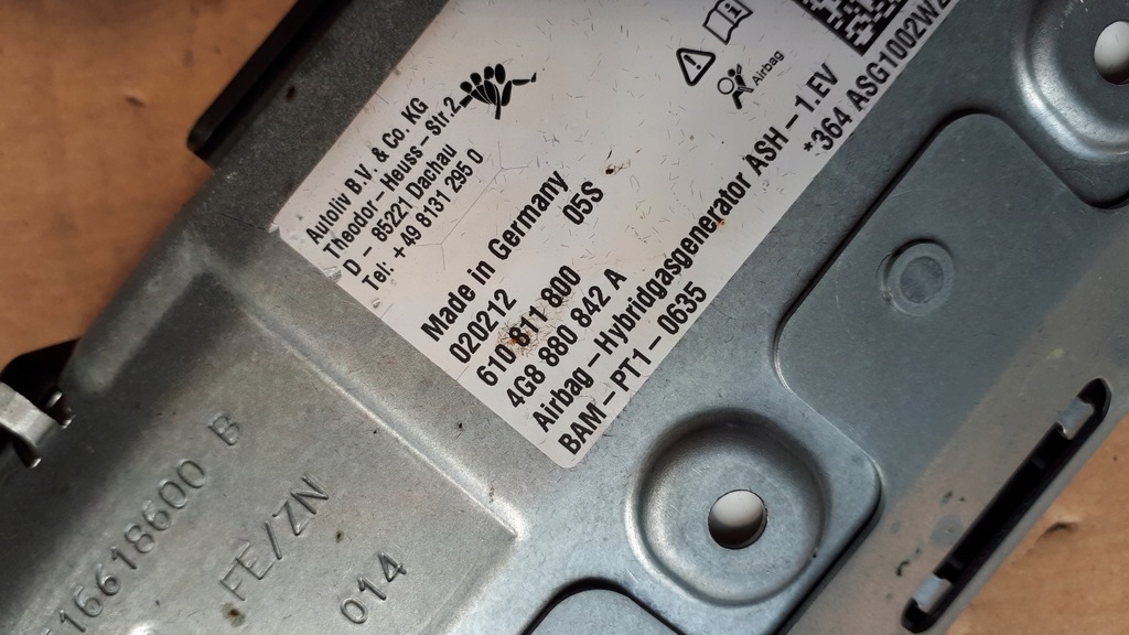 фото №11, A6 c7 4g подушка коленная правая 4g8880842a a7 4g