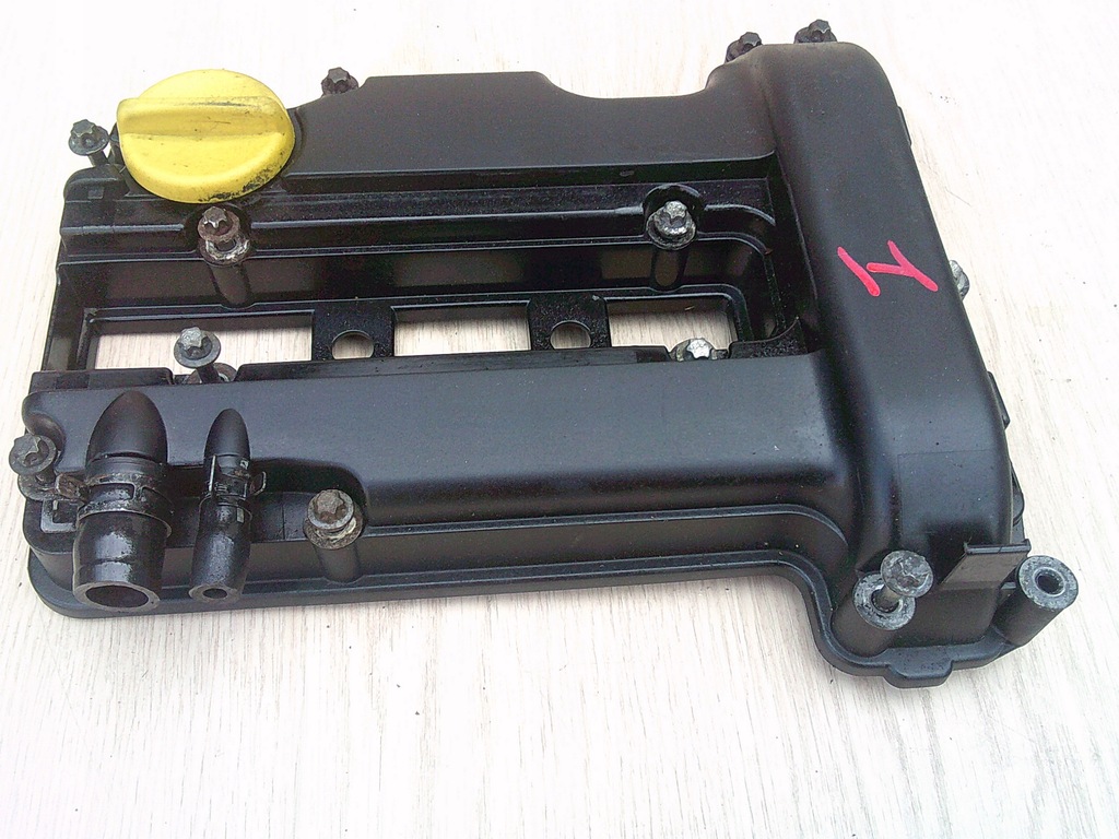 фото №16, Opel corsa c d agila 1.0 12v z10xep z10xe крышка клапанов 24403771 nr1 bdb