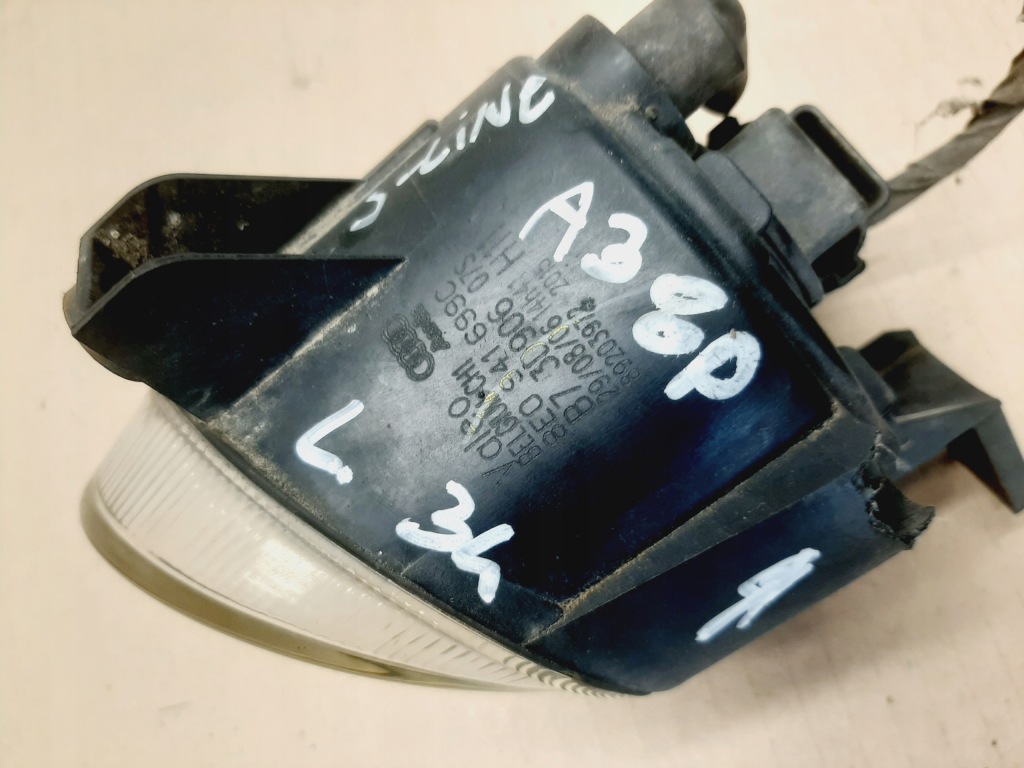 Протитуманна фара + решітка бампера ліва audi a3 8p s-line великий решітка радіатора 2005-2008 Недорого