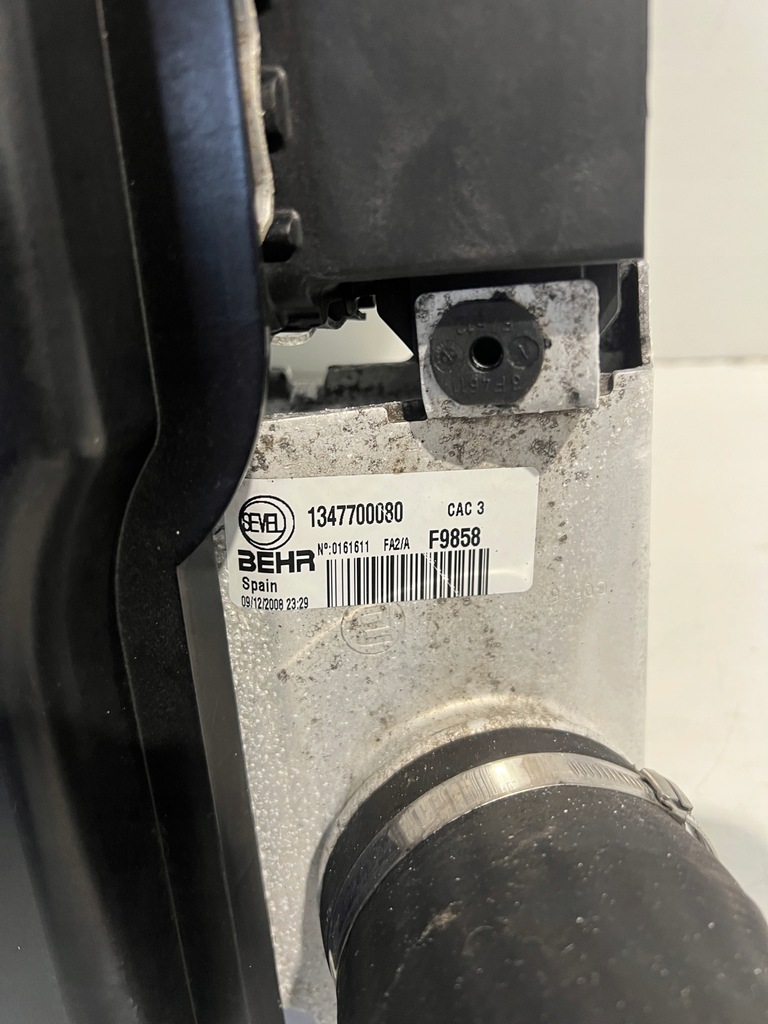 фото №10, Комплект радиатор радиатор citroen jumper ducato boxer 2.2 дизель