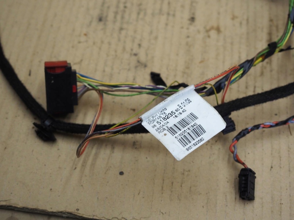 фото №14, Peugeot 307 cc cabrio электропроводка дверь правая euro