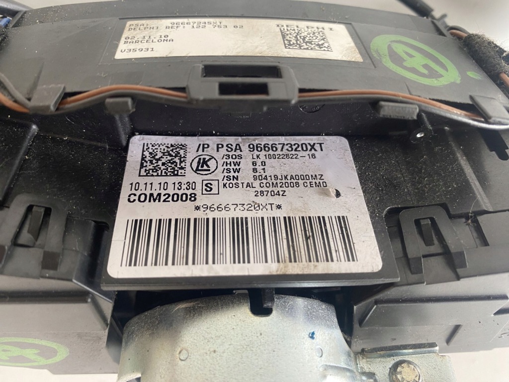 фото №9, Перемикач комбінований peugeot 3008 пелюстки перемикання