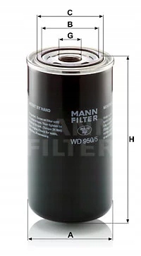 фото №1, Wd950/5 фільтр гідравлічний