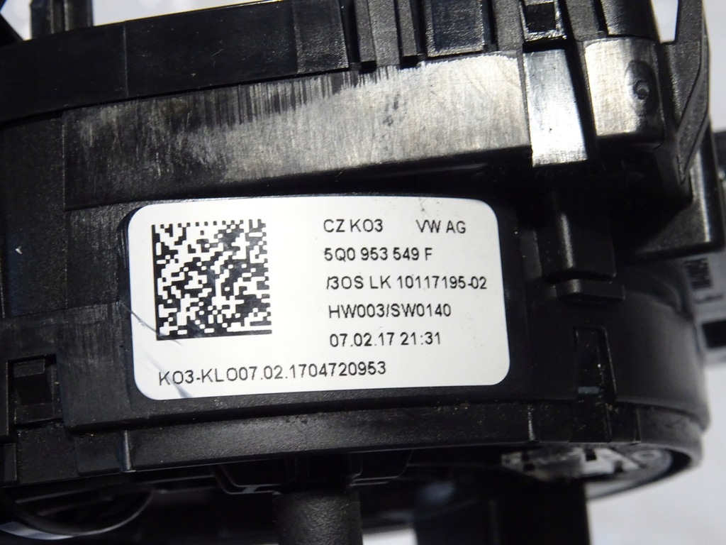 фото №7, Лента шлейф подушки безопасности seat leon iii 3 5q0953549f