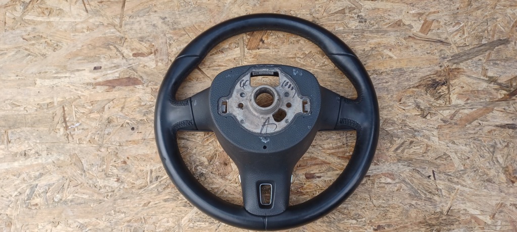 фото №10, Vw tiguan 1 i lift воздуховод трёхспицевая кожа мультифункция 1t0419091ac