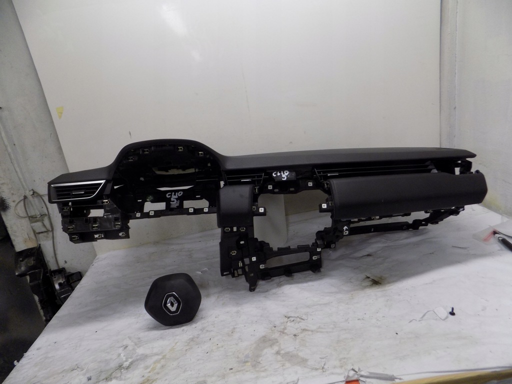 фото №1, Консоль 2x подушка безопасности renault clio v