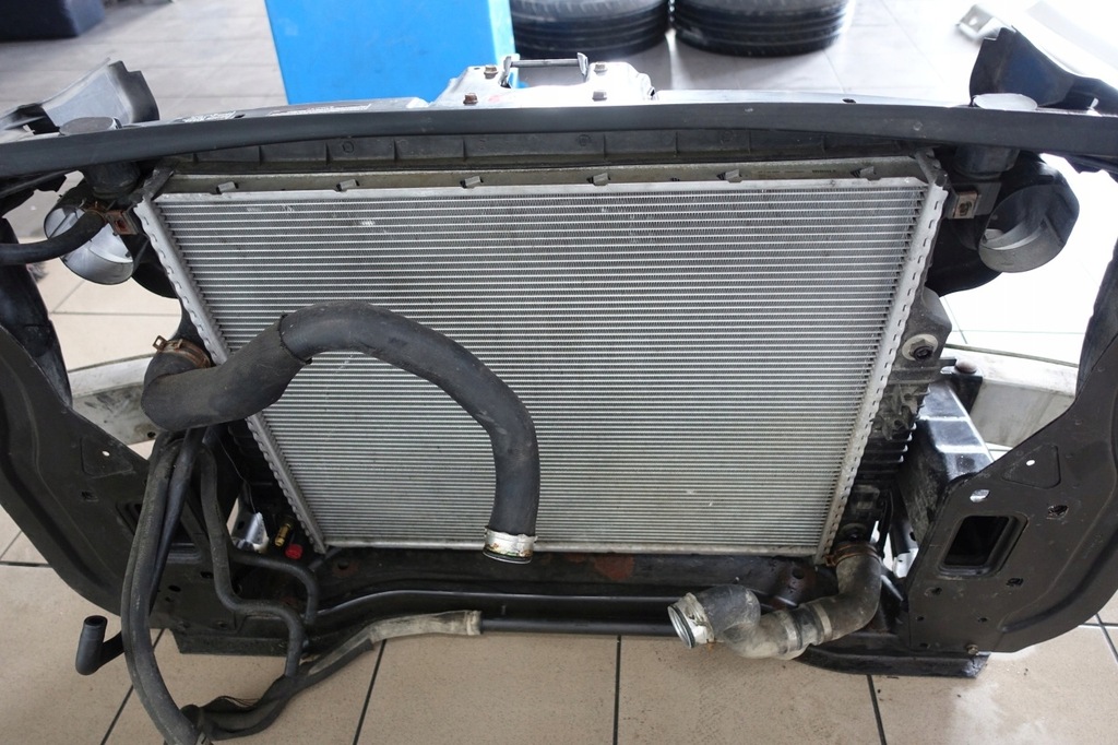 фото №6, Mercedes x164 gl164 4.7 5.5 радіатор pas передній підсилювач передній балка