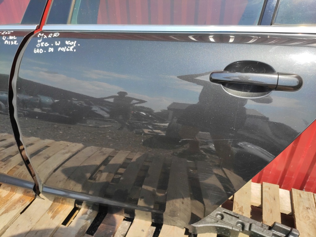 фото №12, Jaguar xf x250 дверь левый задняя левая задние оригинал ładne w цвет