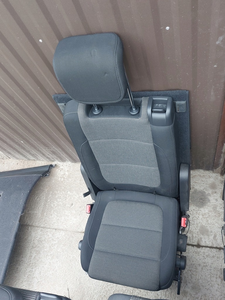 фото №14, Vw sharan 7n сидіння обшивки тунель ремені подушки безпеки