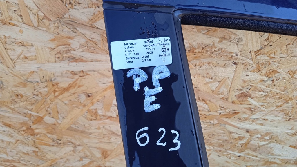 фото №9, Mercedes w203 fl дверь перед правый c359