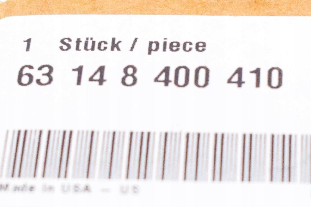 фото №10, Bmw z3 e36 бампер передний правый отражатель 6314 новый оригинальный 8400410