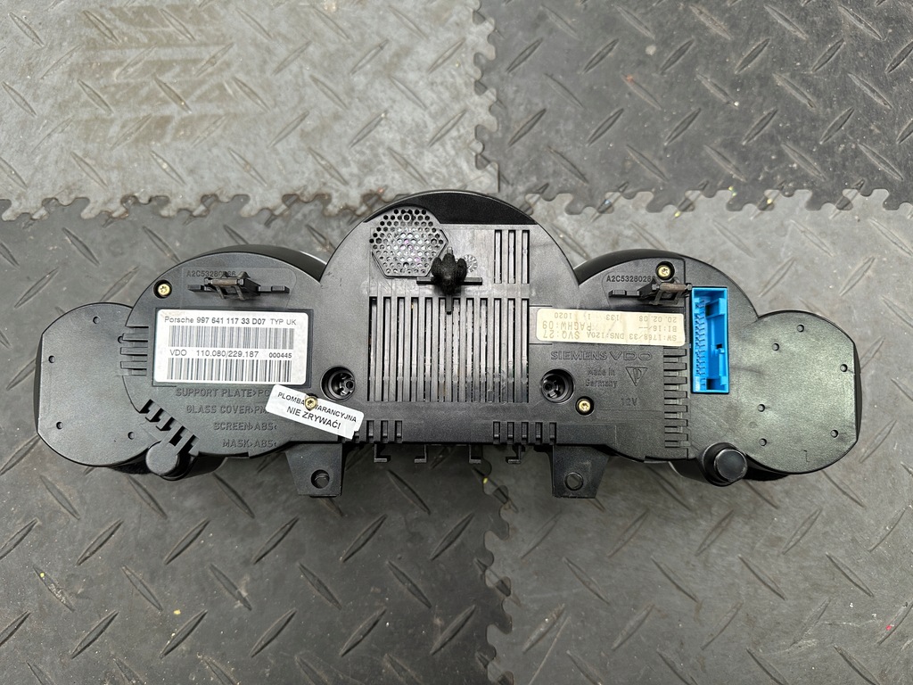 фото №7, Porsche 911 997 механическая коробка передач приборы счетчик