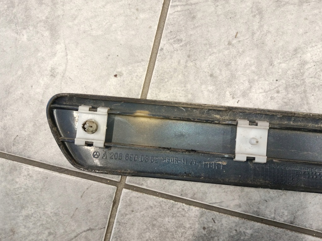 фото №6, Молдинг кузов левый задняя mercedes clk w208 c208 coupe k189 a2086900362