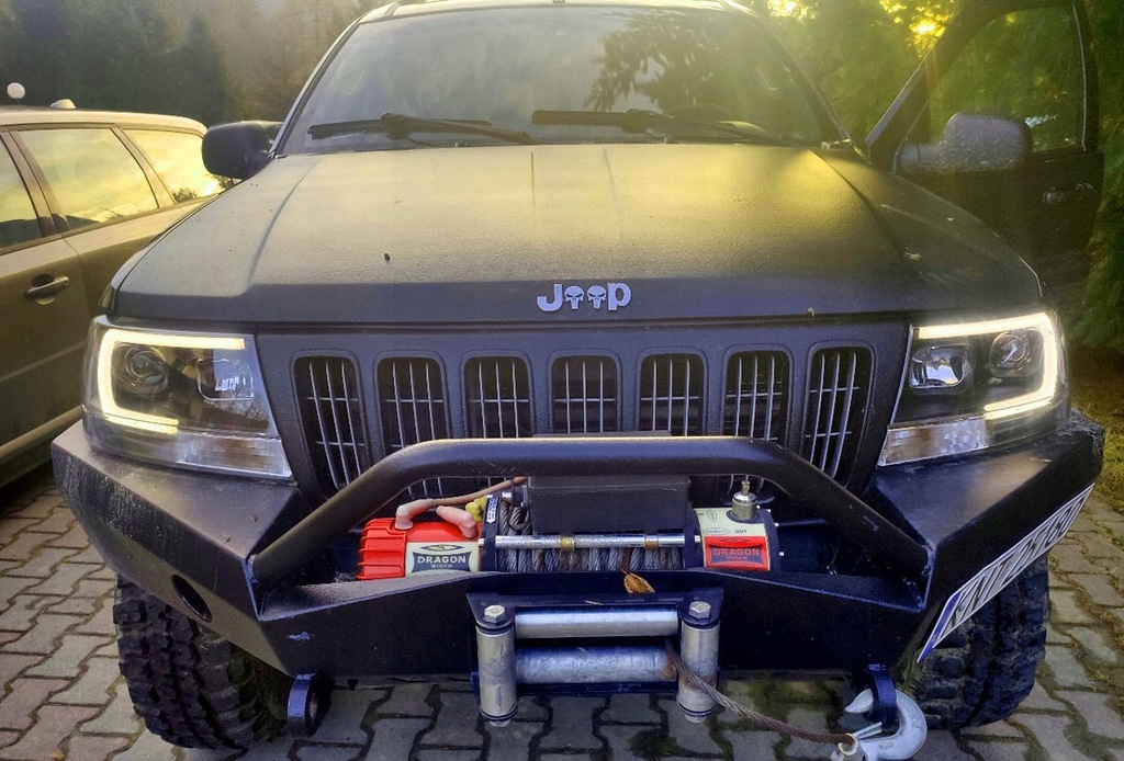 фото №14, Jeep grand cherokee wj wg 98-05 лампи фари перед передні led світлодіодний