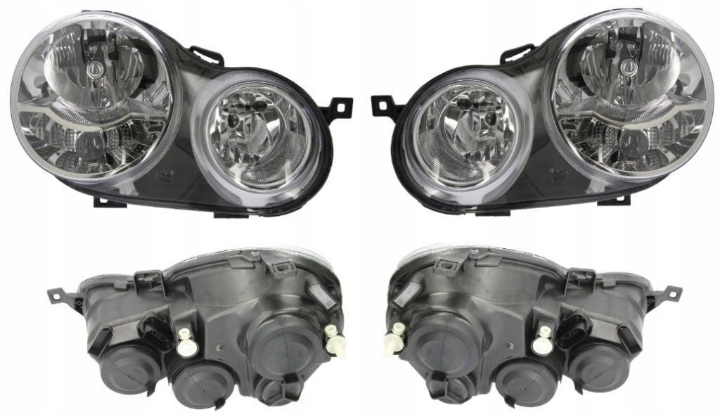 фото №1, Фара лампа vw polo 9n 01-05 valeo l+p
