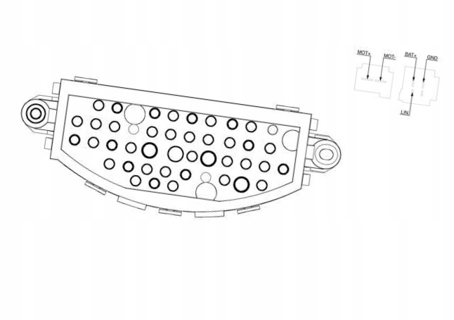 фото №1, Регулятор, вентилятор обдув do салона транспортного средства mahle abr 22 000s