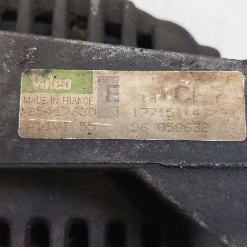 фото №16, Citroen xsara 1,4 генератор valeo 2541763d