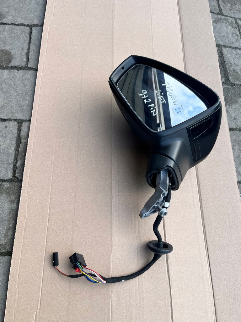 фото №1, Vw tiguan ii lift дзеркало ліва зовнішнє 9+2 pin