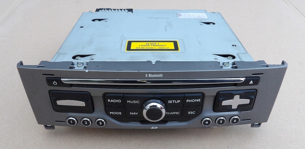 фото №1, Peugeot 308 t7 радио навигация 96661987xh