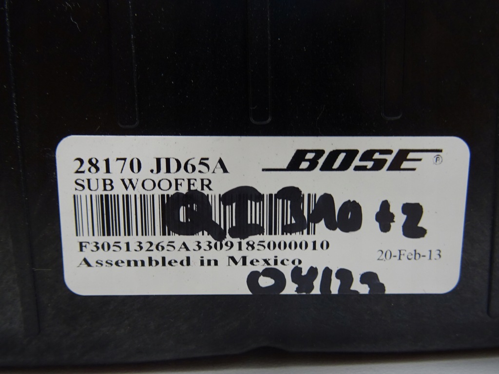 фото №5, Qashqai i j10 |+2 сабвуфер динамик 28170jd65a