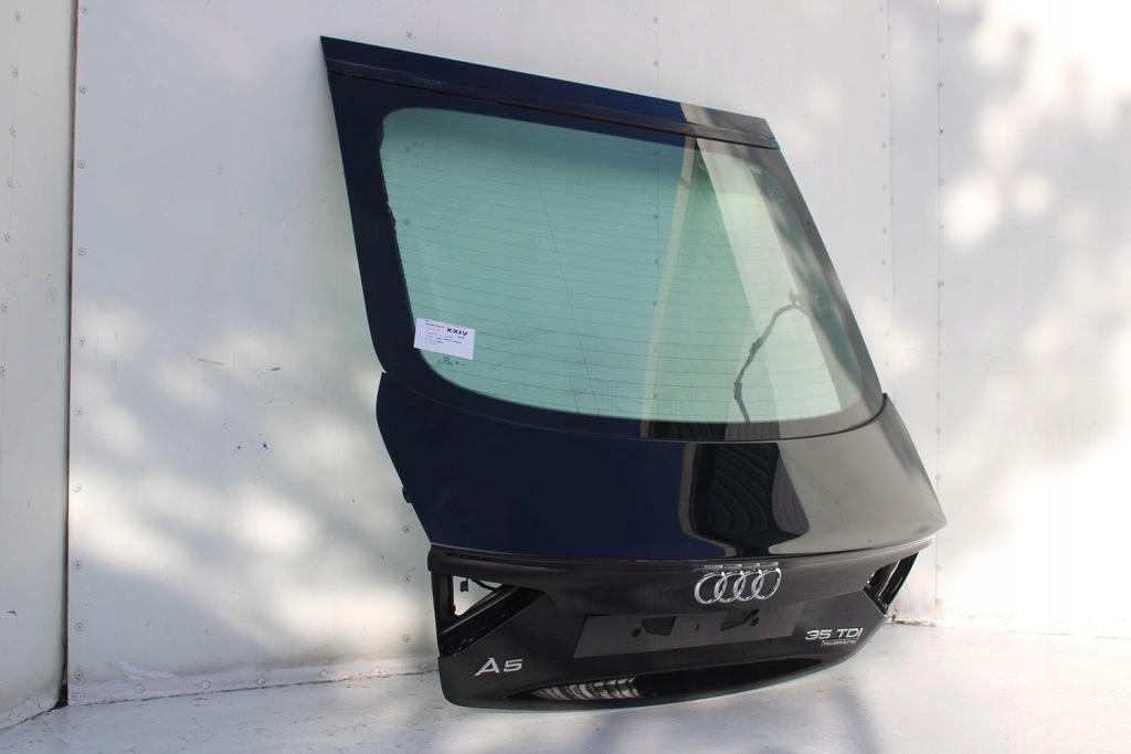 фото №14, Audi a5 sportback задняя бампер задний + крышка багажника багажника pdc лампы led 8t 8t8