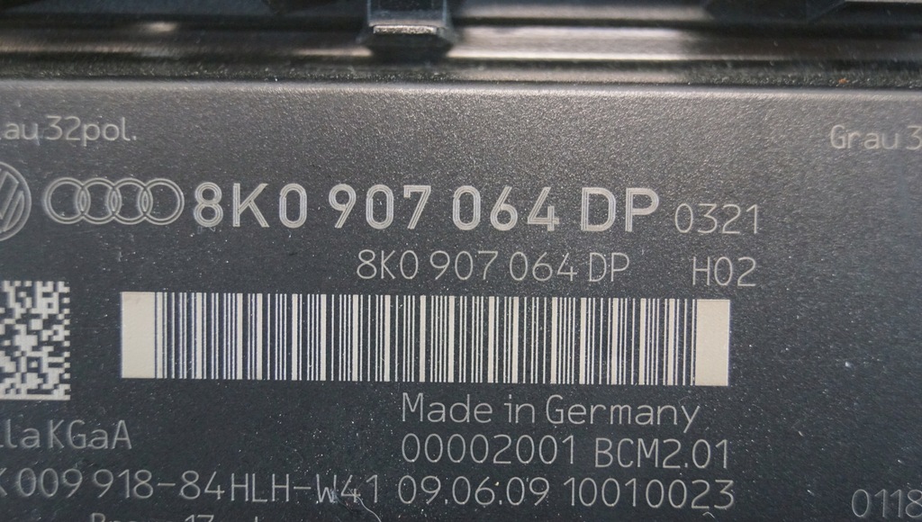 фото №8, Модуль комфорта audi a4 b8 8k0907064dp