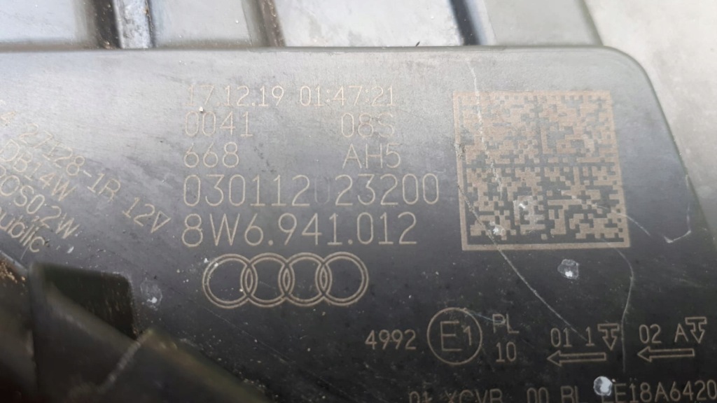 Audi a5 8w6 рестайлинг  full led фара передняя Недорого