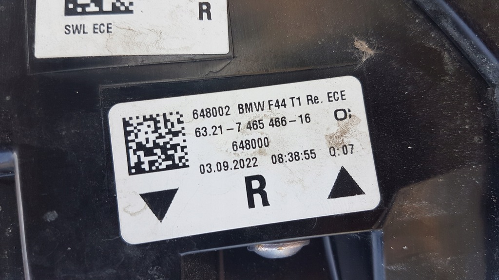 фото №10, Лампа задняя правая bmw 2 f44 led