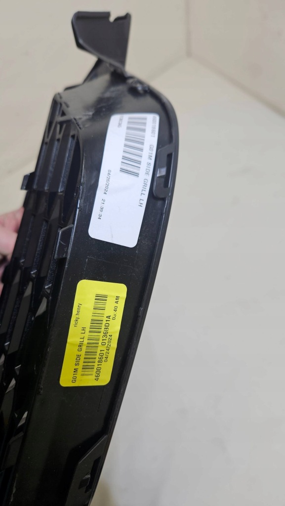 Решітка бампера ліва bmw x3 g01 m-pakiet 139405-14 Зі Шроту