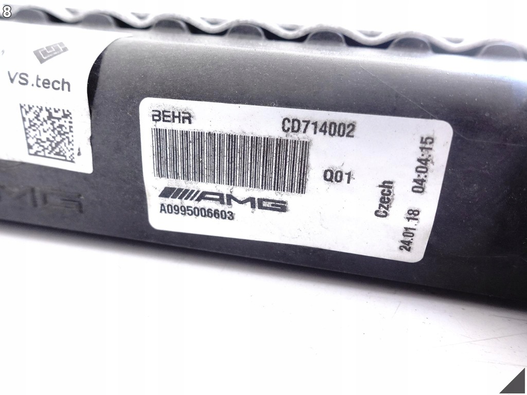 фото №9, Mercedes a-klasa a45 w176 cla45 c117 x117 gla45 x156 45 amg радіатор wody