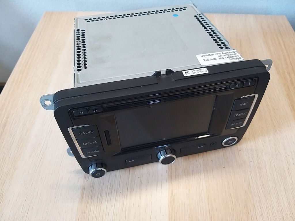 фото №1, Vw golf vi touran passat радіо навігація карта sd rns315 eu 3c0035279h