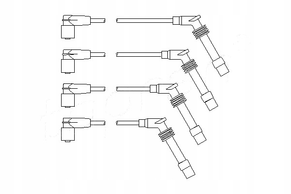 фото №1, Topran набор трубопровод зажигания opel astra f,