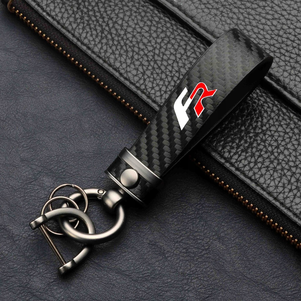 фото №6, Красный брелок seat leon fr - fibra de carbono