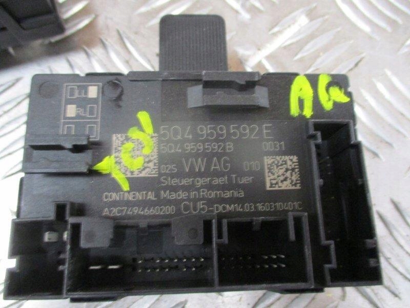 фото №1, Модуль двері 5q0, 5q4959592e, golf vii 7, праве