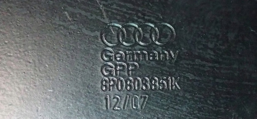фото №6, Ушко кронштейн пол audi a3 s3 8p 8p0803851k