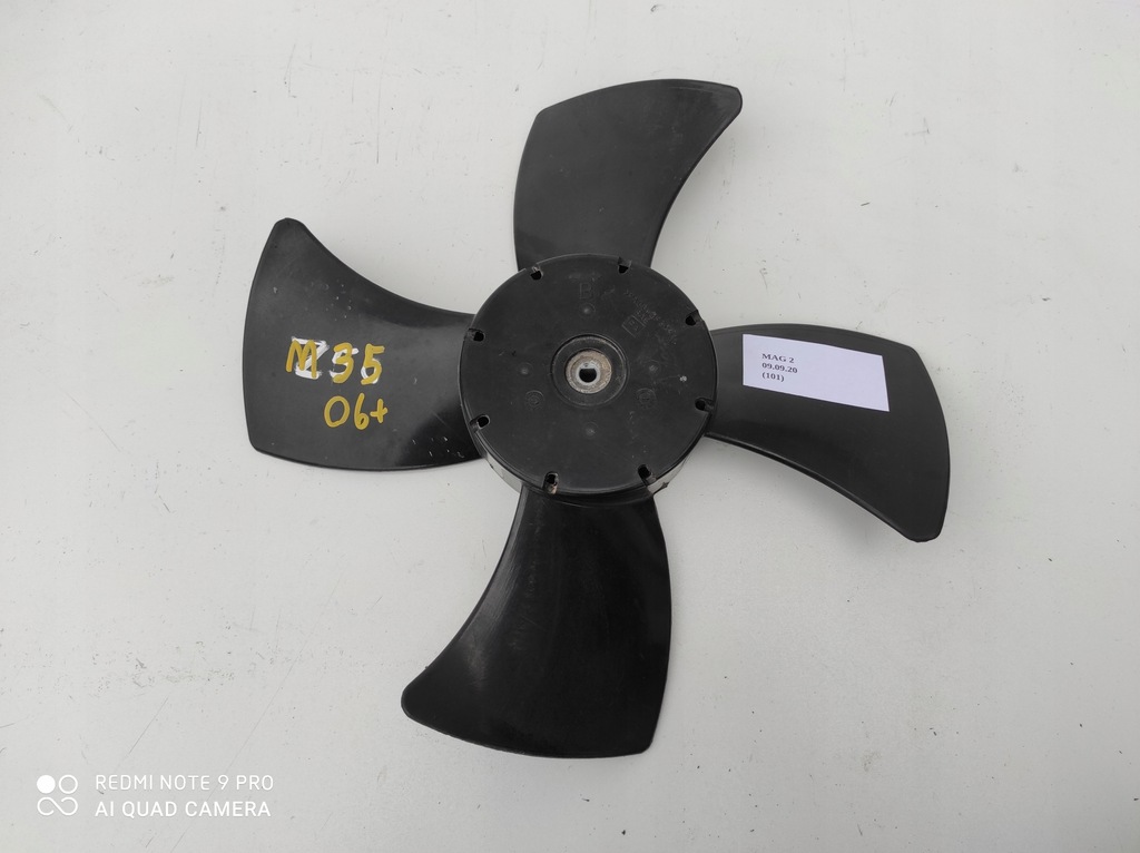 фото №5, Вентилятор вентилятора радиатора infiniti m35 2006+